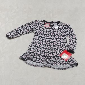 🆕 Baby Togs long sleeve Flower Dress 6/9 months